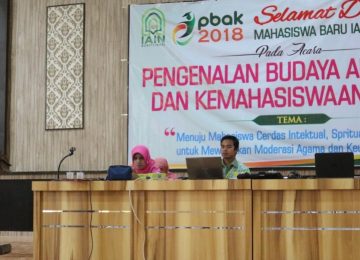 Pengenalan Budaya Akademik dan Kemahasiswaan (PBAK) Tahun 2018