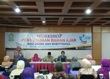 Woskshop Penyusunan Bahan Ajar Bagi Dosen IAIN Bukittinggi