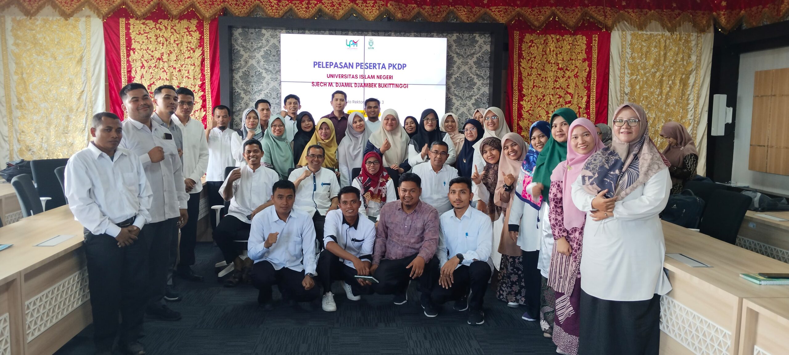 PELEPASAN PESERTA DIKLAT PKDP 2024: 38 DOSEN UIN SJECH M. DJAMIL DJAMBEK BUKITTINGGI SIAP TINGKATKAN KOMPETENSI